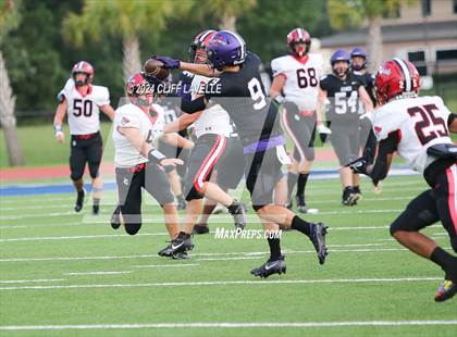 Thumbnail 2 in St. Johns Christian Academy vs First Baptist School (Recovery Bowl) photogallery.