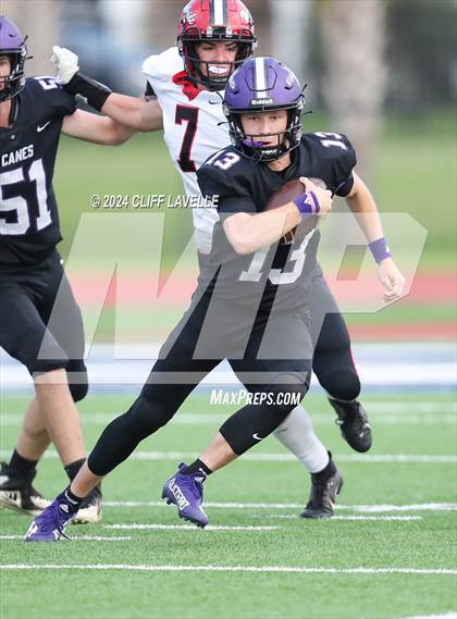 Thumbnail 1 in St. Johns Christian Academy vs First Baptist School (Recovery Bowl) photogallery.