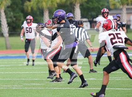Thumbnail 3 in St. Johns Christian Academy vs First Baptist School (Recovery Bowl) photogallery.