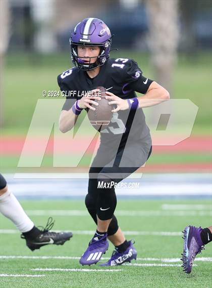 Thumbnail 1 in St. Johns Christian Academy vs First Baptist School (Recovery Bowl) photogallery.