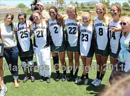 Thumbnail 1 in Coronado vs. Cathedral Catholic (CIF SDS D2 Final) photogallery.