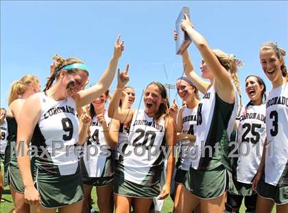 Thumbnail 1 in Coronado vs. Cathedral Catholic (CIF SDS D2 Final) photogallery.