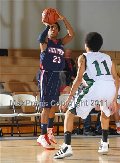 Thumbnail 1 in Fairmont Prep vs. Viewpoint (MaxPreps Holiday Classic) photogallery.