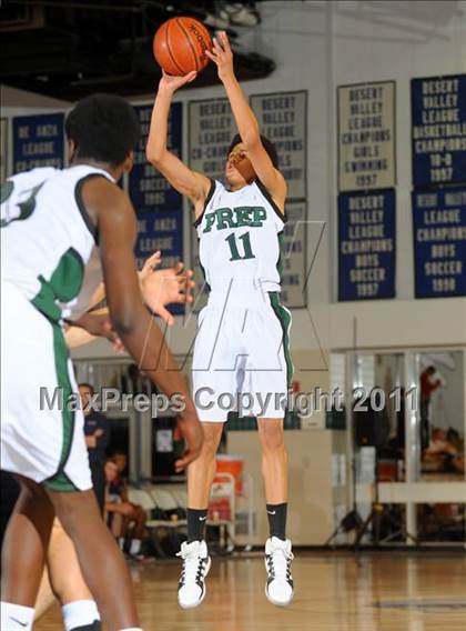 Thumbnail 1 in Fairmont Prep vs. Viewpoint (MaxPreps Holiday Classic) photogallery.