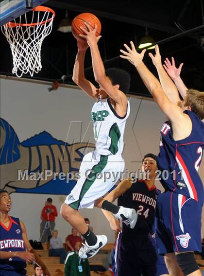 Thumbnail 1 in Fairmont Prep vs. Viewpoint (MaxPreps Holiday Classic) photogallery.