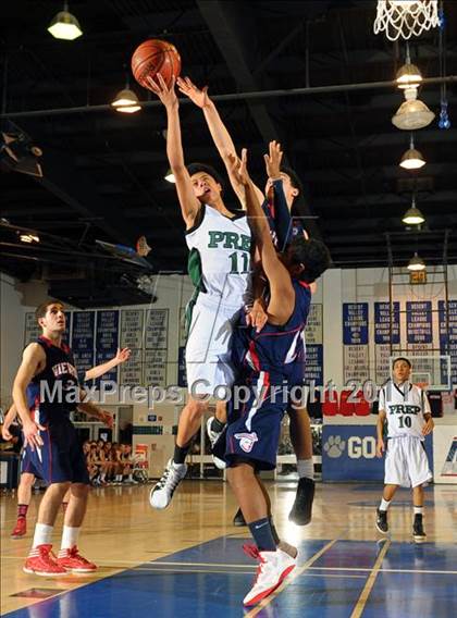 Thumbnail 1 in Fairmont Prep vs. Viewpoint (MaxPreps Holiday Classic) photogallery.