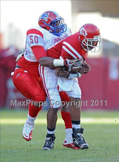 Thumbnail 1 in Linden vs. Marion County (AHSAA 1A Final) photogallery.