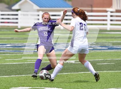 Thumbnail 2 in Fayetteville vs. Mount St. Mary Academy (AAA 6A Second Round Playoff) photogallery.