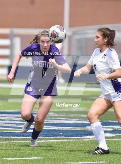 Thumbnail 2 in Fayetteville vs. Mount St. Mary Academy (AAA 6A Second Round Playoff) photogallery.