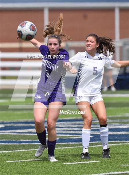 Thumbnail 2 in Fayetteville vs. Mount St. Mary Academy (AAA 6A Second Round Playoff) photogallery.