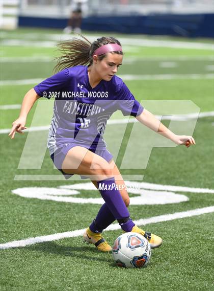Thumbnail 1 in Fayetteville vs. Mount St. Mary Academy (AAA 6A Second Round Playoff) photogallery.