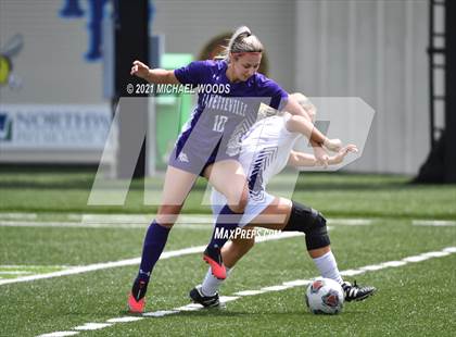 Thumbnail 1 in Fayetteville vs. Mount St. Mary Academy (AAA 6A Second Round Playoff) photogallery.