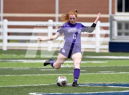 Thumbnail 3 in Fayetteville vs. Mount St. Mary Academy (AAA 6A Second Round Playoff) photogallery.
