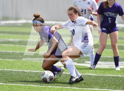 Thumbnail 1 in Fayetteville vs. Mount St. Mary Academy (AAA 6A Second Round Playoff) photogallery.