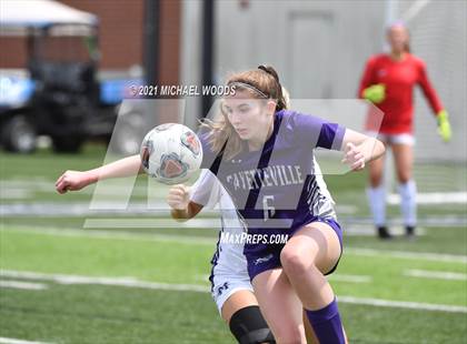 Thumbnail 2 in Fayetteville vs. Mount St. Mary Academy (AAA 6A Second Round Playoff) photogallery.