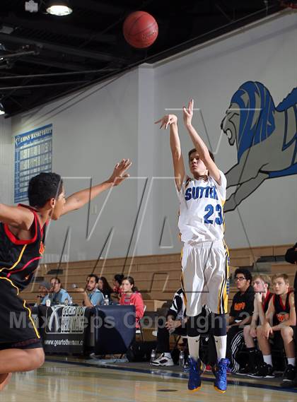 Thumbnail 1 in Marywood-Palm Valley vs Sutter (MaxPreps Holiday Classic) photogallery.