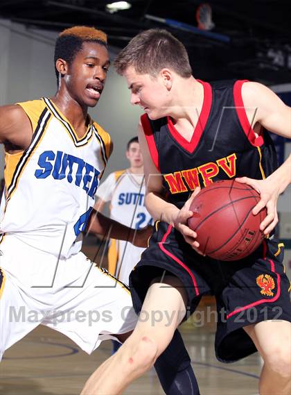 Thumbnail 3 in Marywood-Palm Valley vs Sutter (MaxPreps Holiday Classic) photogallery.