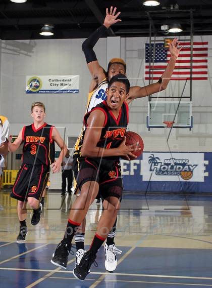 Thumbnail 3 in Marywood-Palm Valley vs Sutter (MaxPreps Holiday Classic) photogallery.
