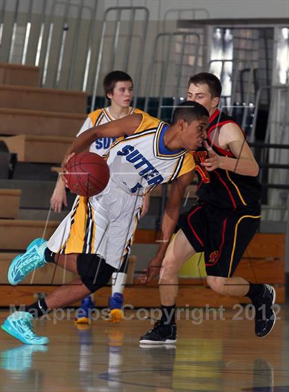 Thumbnail 2 in Marywood-Palm Valley vs Sutter (MaxPreps Holiday Classic) photogallery.