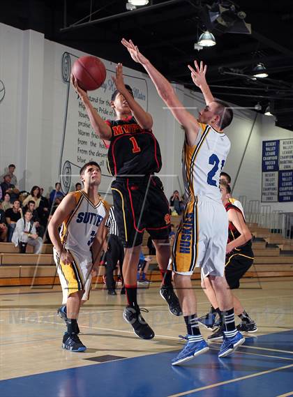Thumbnail 1 in Marywood-Palm Valley vs Sutter (MaxPreps Holiday Classic) photogallery.