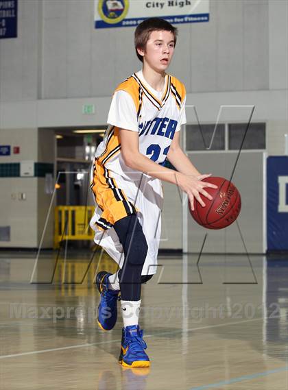 Thumbnail 2 in Marywood-Palm Valley vs Sutter (MaxPreps Holiday Classic) photogallery.