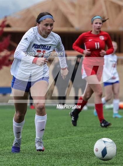 Thumbnail 2 in Sandpoint Vs Pocatello (IHSAA 4A State Playoff)  photogallery.