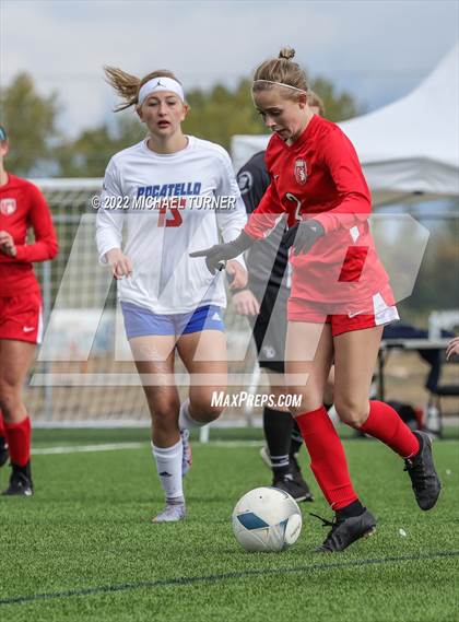 Thumbnail 1 in Sandpoint Vs Pocatello (IHSAA 4A State Playoff)  photogallery.