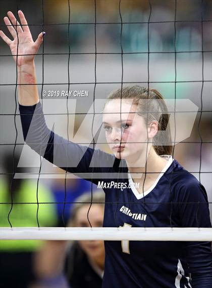 Thumbnail 2 in Faith Christian vs. Colorado Springs Christian (CHSAA 3A State Playoff) photogallery.