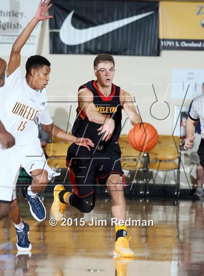 Thumbnail 1 in Wheeler vs. Wesleyan Christian Academy (City Of Palms Classic) photogallery.