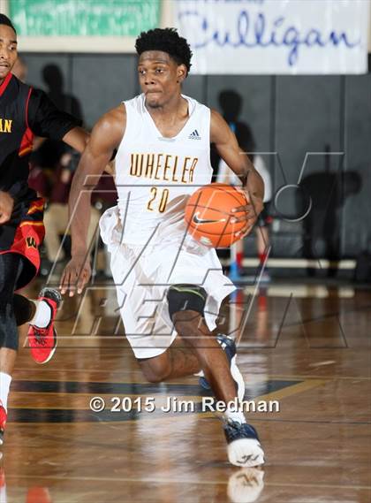 Thumbnail 2 in Wheeler vs. Wesleyan Christian Academy (City Of Palms Classic) photogallery.