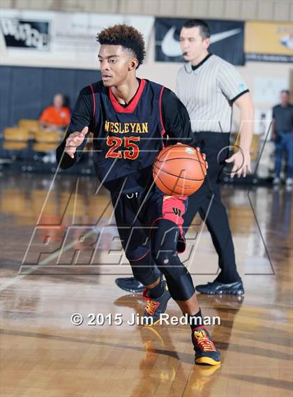 Thumbnail 2 in Wheeler vs. Wesleyan Christian Academy (City Of Palms Classic) photogallery.