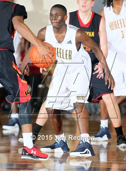 Thumbnail 2 in Wheeler vs. Wesleyan Christian Academy (City Of Palms Classic) photogallery.