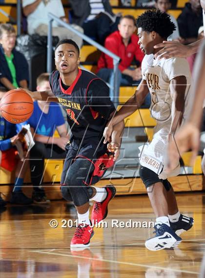 Thumbnail 2 in Wheeler vs. Wesleyan Christian Academy (City Of Palms Classic) photogallery.
