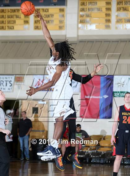 Thumbnail 1 in Wheeler vs. Wesleyan Christian Academy (City Of Palms Classic) photogallery.