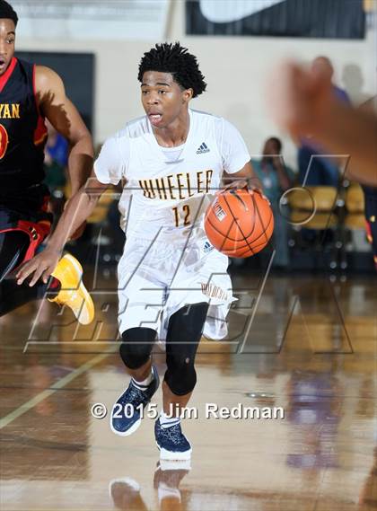 Thumbnail 1 in Wheeler vs. Wesleyan Christian Academy (City Of Palms Classic) photogallery.