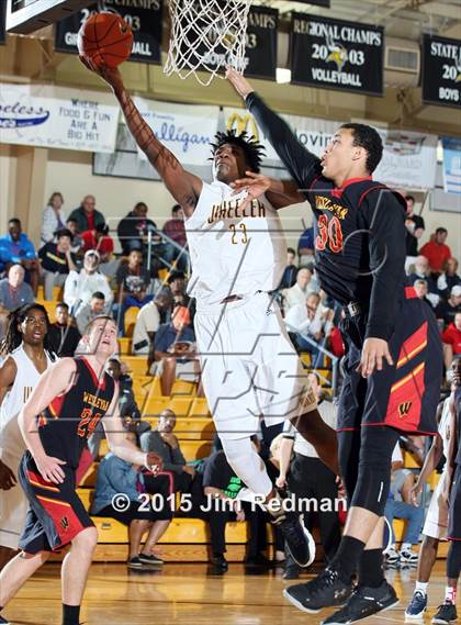 Thumbnail 1 in Wheeler vs. Wesleyan Christian Academy (City Of Palms Classic) photogallery.