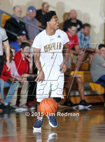 Thumbnail 3 in Wheeler vs. Wesleyan Christian Academy (City Of Palms Classic) photogallery.