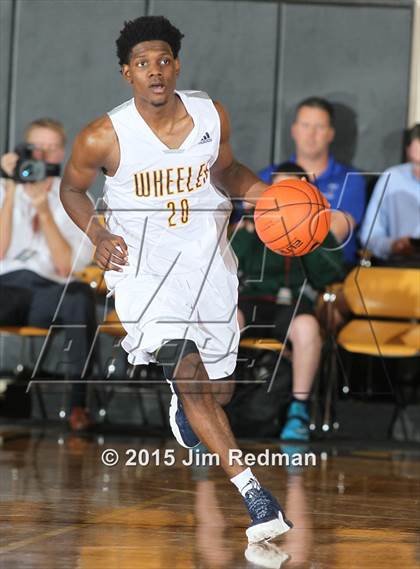 Thumbnail 3 in Wheeler vs. Wesleyan Christian Academy (City Of Palms Classic) photogallery.