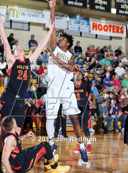 Thumbnail 3 in Wheeler vs. Wesleyan Christian Academy (City Of Palms Classic) photogallery.
