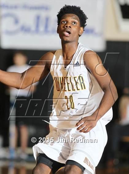 Thumbnail 1 in Wheeler vs. Wesleyan Christian Academy (City Of Palms Classic) photogallery.