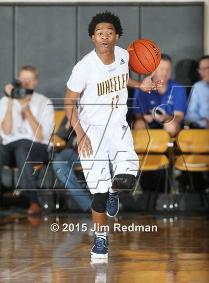 Thumbnail 2 in Wheeler vs. Wesleyan Christian Academy (City Of Palms Classic) photogallery.