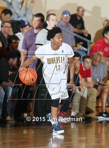 Thumbnail 2 in Wheeler vs. Wesleyan Christian Academy (City Of Palms Classic) photogallery.