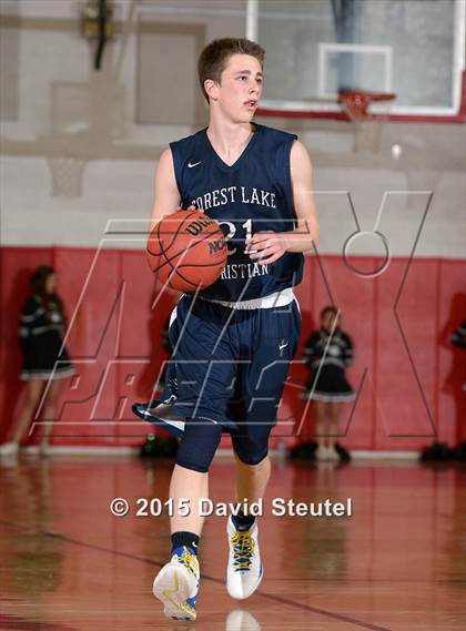 Thumbnail 1 in Forest Lake Christian vs. Elliot Christian (CIF SJS D5 Playoffs) photogallery.