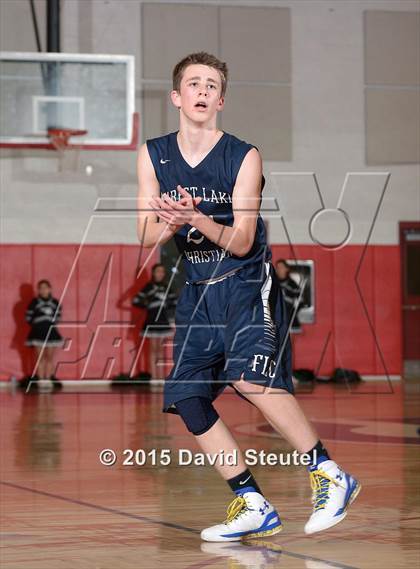 Thumbnail 3 in Forest Lake Christian vs. Elliot Christian (CIF SJS D5 Playoffs) photogallery.