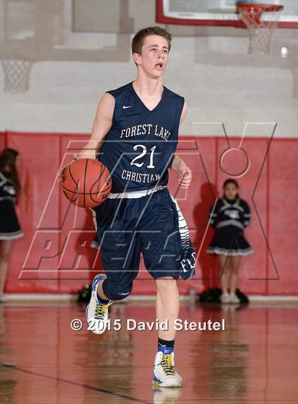 Thumbnail 3 in Forest Lake Christian vs. Elliot Christian (CIF SJS D5 Playoffs) photogallery.