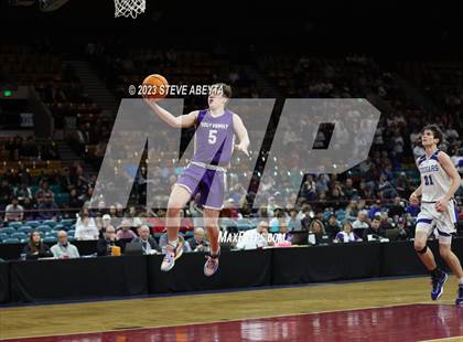 Thumbnail 1 in Holy Family vs. Resurrection Christian (CHSAA 4A Championship) photogallery.
