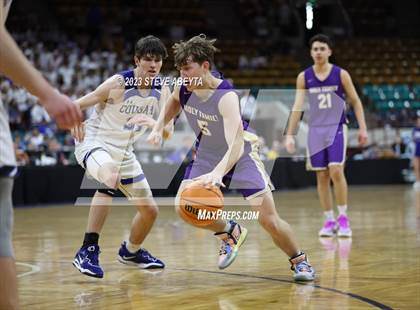 Thumbnail 3 in Holy Family vs. Resurrection Christian (CHSAA 4A Championship) photogallery.
