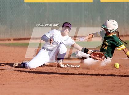 Thumbnail 3 in Arizona College Prep vs Canyon del Oro (AIA Softball 5A Round 2B) photogallery.