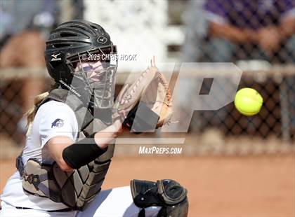 Thumbnail 3 in Arizona College Prep vs Canyon del Oro (AIA Softball 5A Round 2B) photogallery.