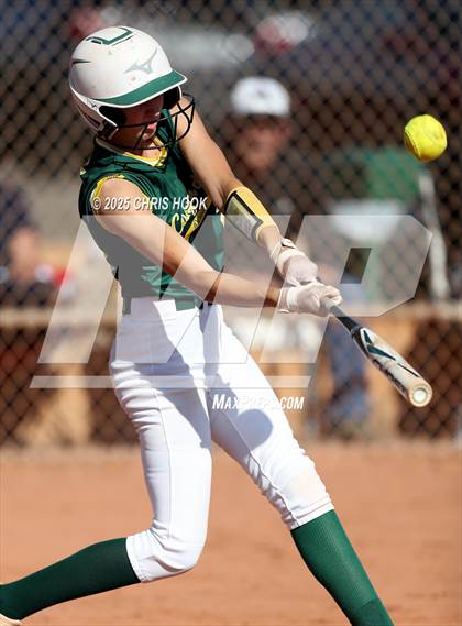 Thumbnail 1 in Arizona College Prep vs Canyon del Oro (AIA Softball 5A Round 2B) photogallery.